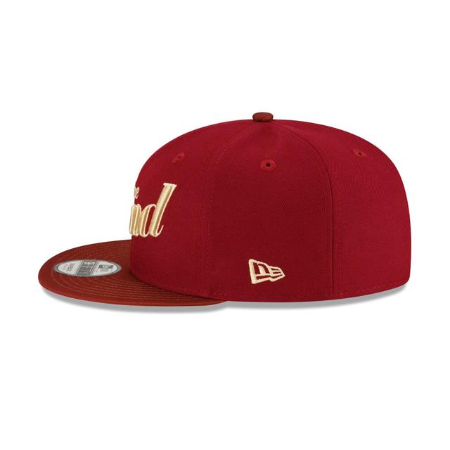 Cleveland Cavaliers 2023 City Edition 9FIFTY Snapback Hat Male Product Image