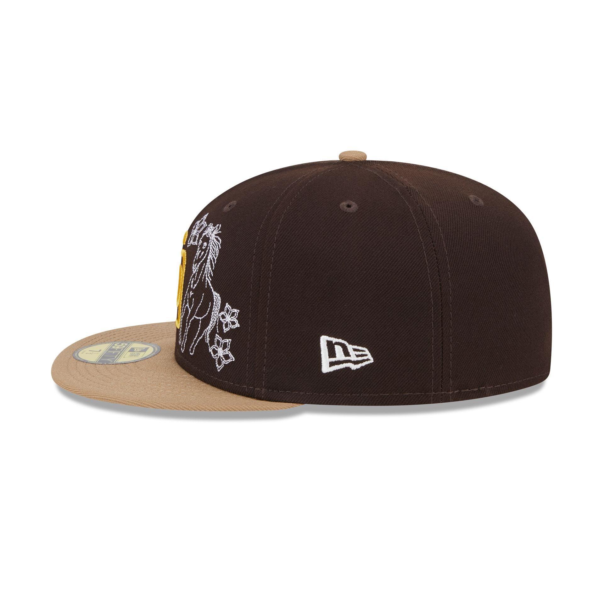 San Diego Padres Western Khaki 59FIFTY Fitted Hat Male Product Image