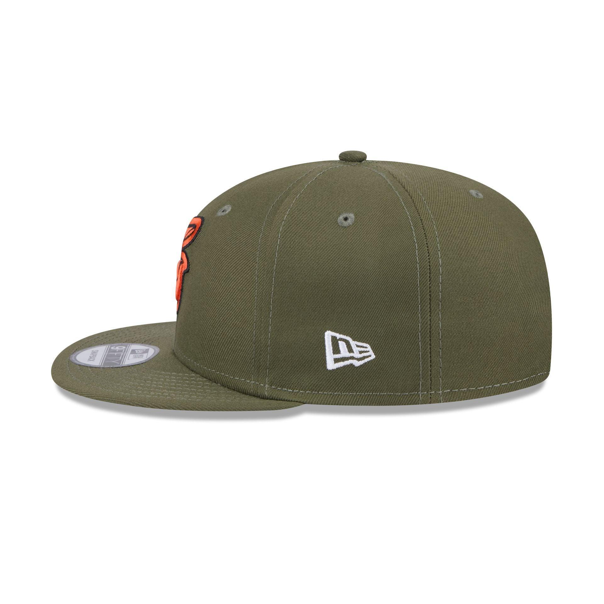 Los Angeles Dodgers Olive 9FIFTY Snapback Hat Male Product Image