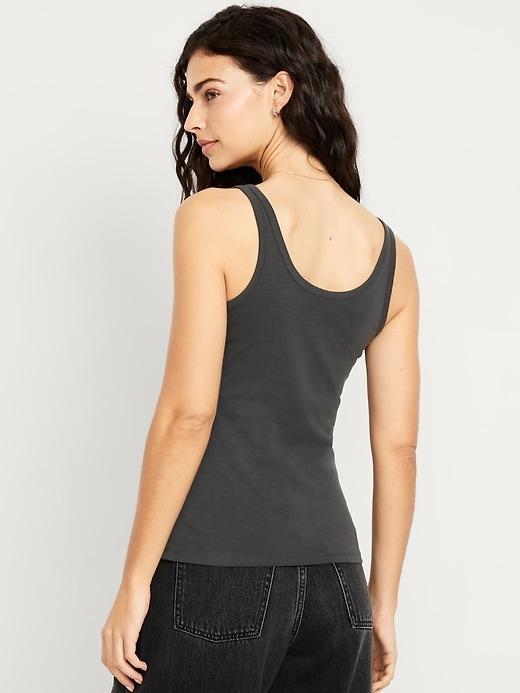 First-Layer Scoop-Neck Tank Top Product Image