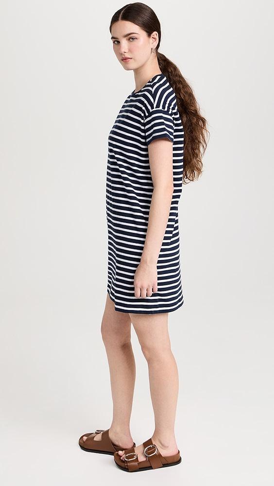 ATM Anthony Thomas Melillo Classic Jersey Stripe T-Shirt Dress | Shopbop Product Image