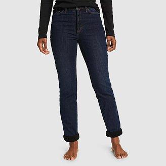 Women's Revival High-Rise Fleece-Lined Jeans product image