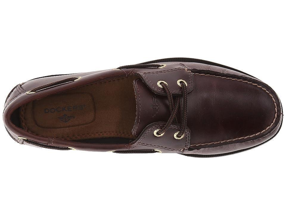 Dockers Mens Vargas Boat Shoes -RUST BROWN Product Image