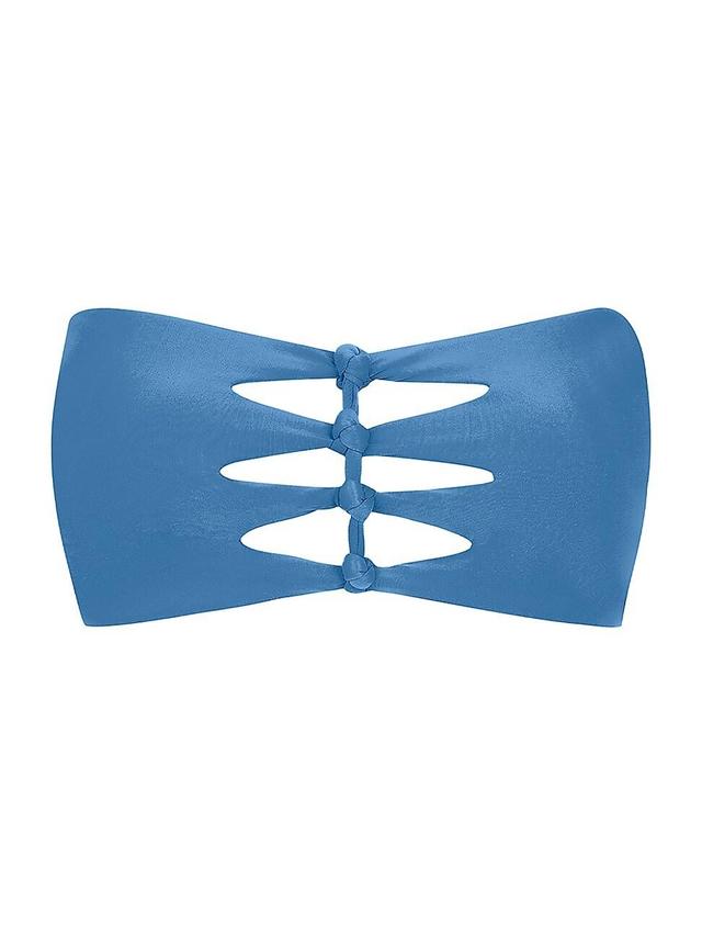 Solid Megan Bandeau Bikini Top Product Image