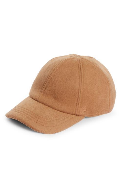 Double Cashmere Ball Cap Product Image