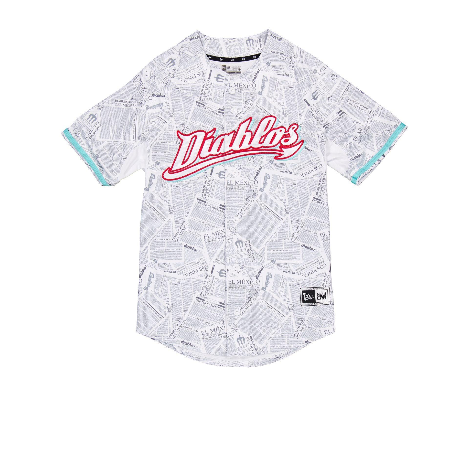 Diablos Rojos del México Alt Jersey Male Product Image