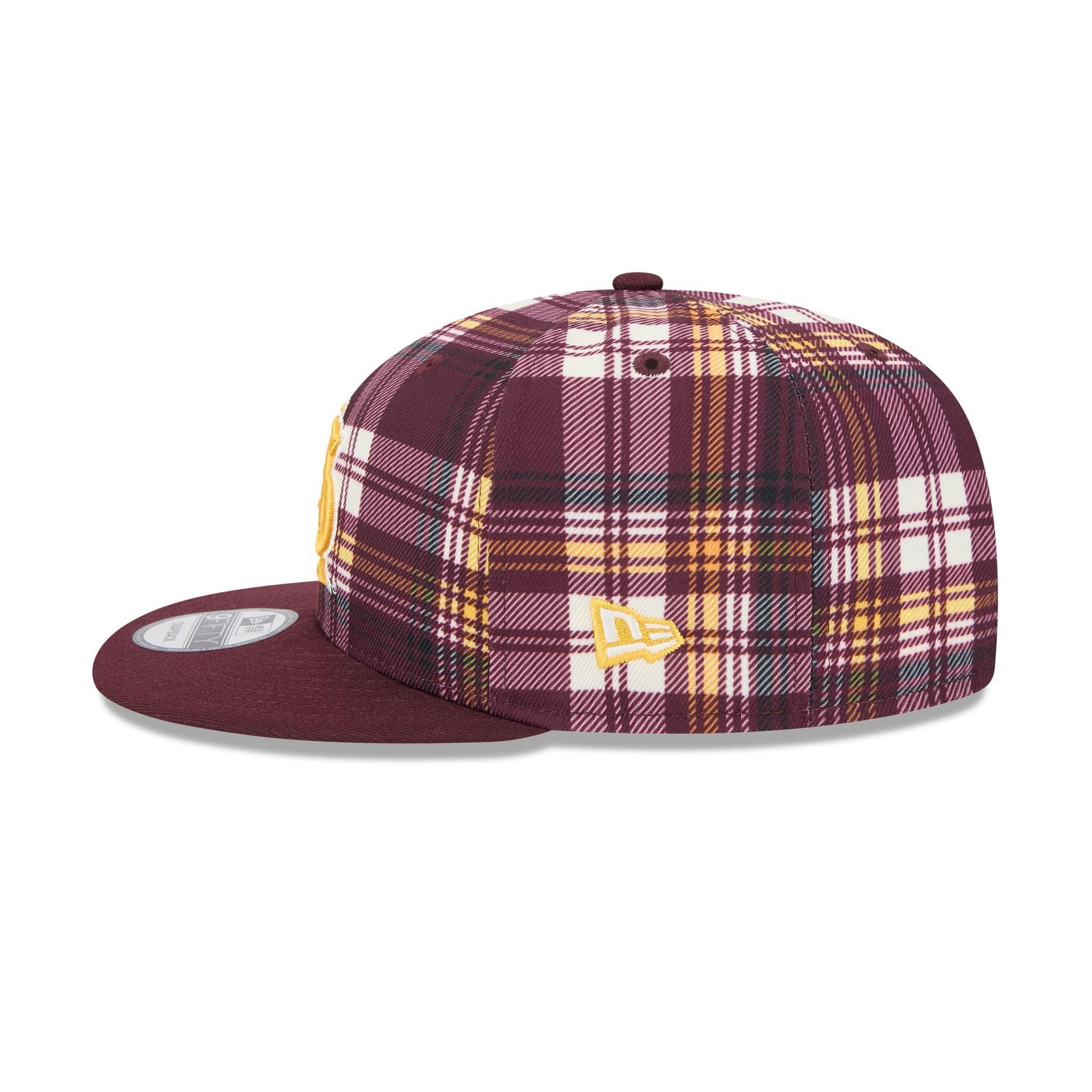 Arizona State Sun Devils Plaid 9FIFTY Snapback Hat Male Product Image