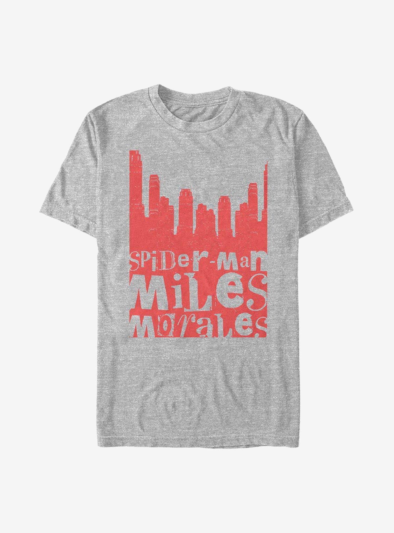 Marvel Spider-Man Miles City T-Shirt Product Image