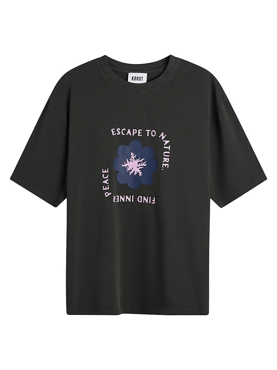 Mens Escape To Nature Oversized Tee Product Image