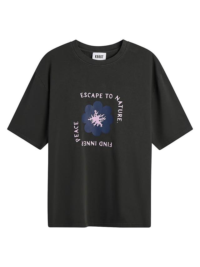 Mens Escape To Nature Oversized Tee Product Image