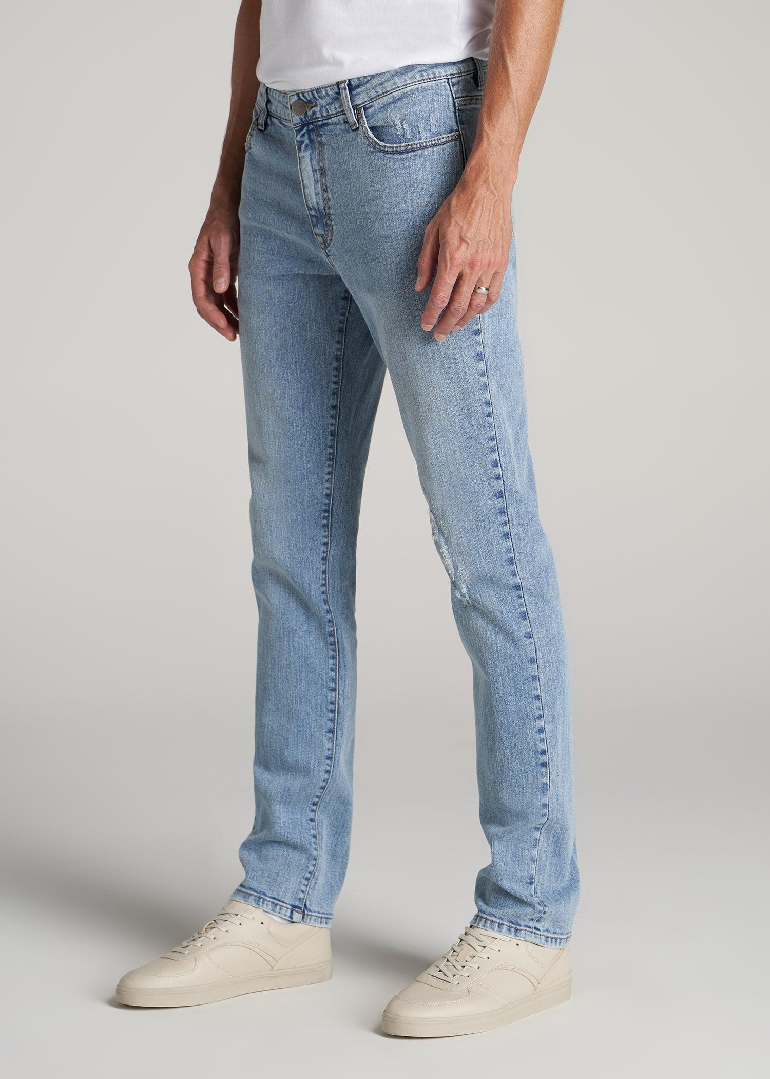 Dylan SLIM-FIT Jeans for Tall Men in Retro Blue Male Product Image