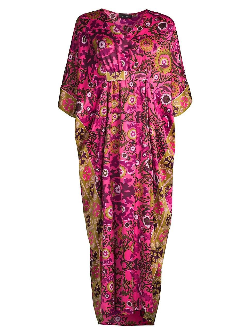 Natori Palazzo Satin Caftan Product Image