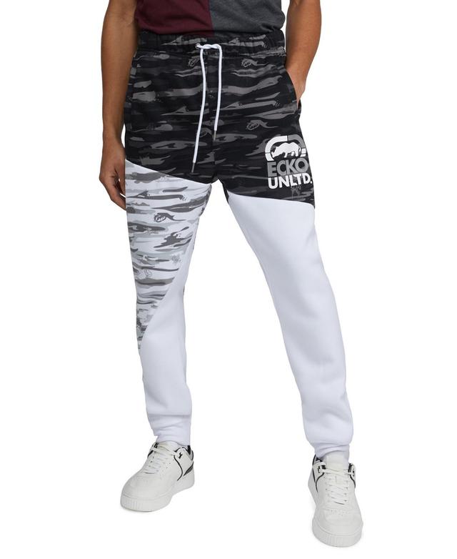 Ecko Mens New Wave Color Block Fleece Jogger Product Image