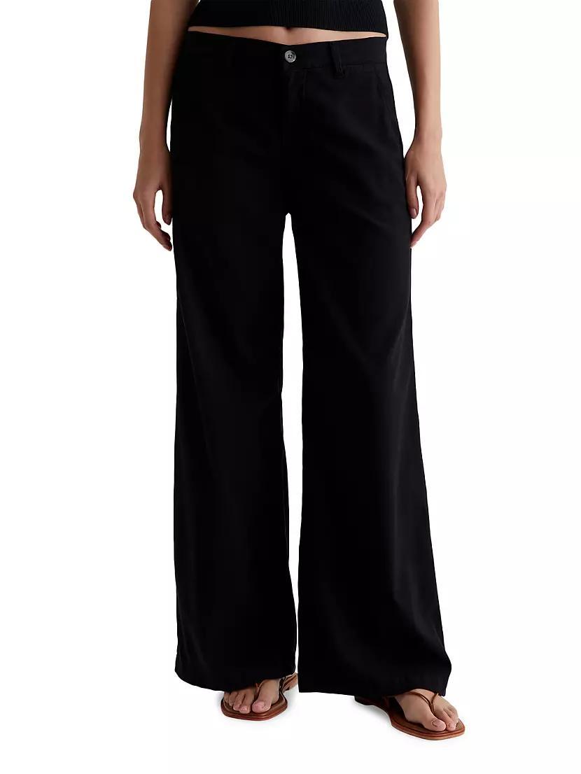 Womens Caden Wide-Leg Jeans Product Image