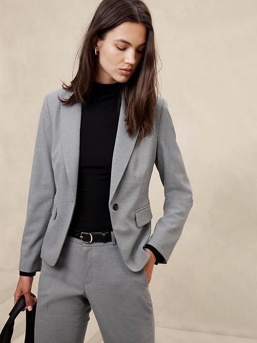 Stretch Twill Classic Blazer Product Image