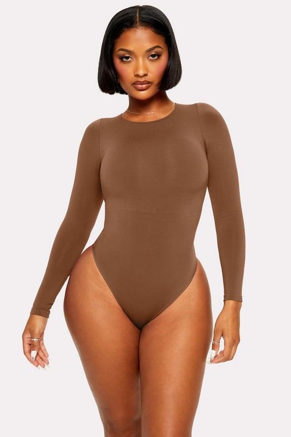 Nearly Naked Shapewear Long Sleeve Bodysuit Product Image