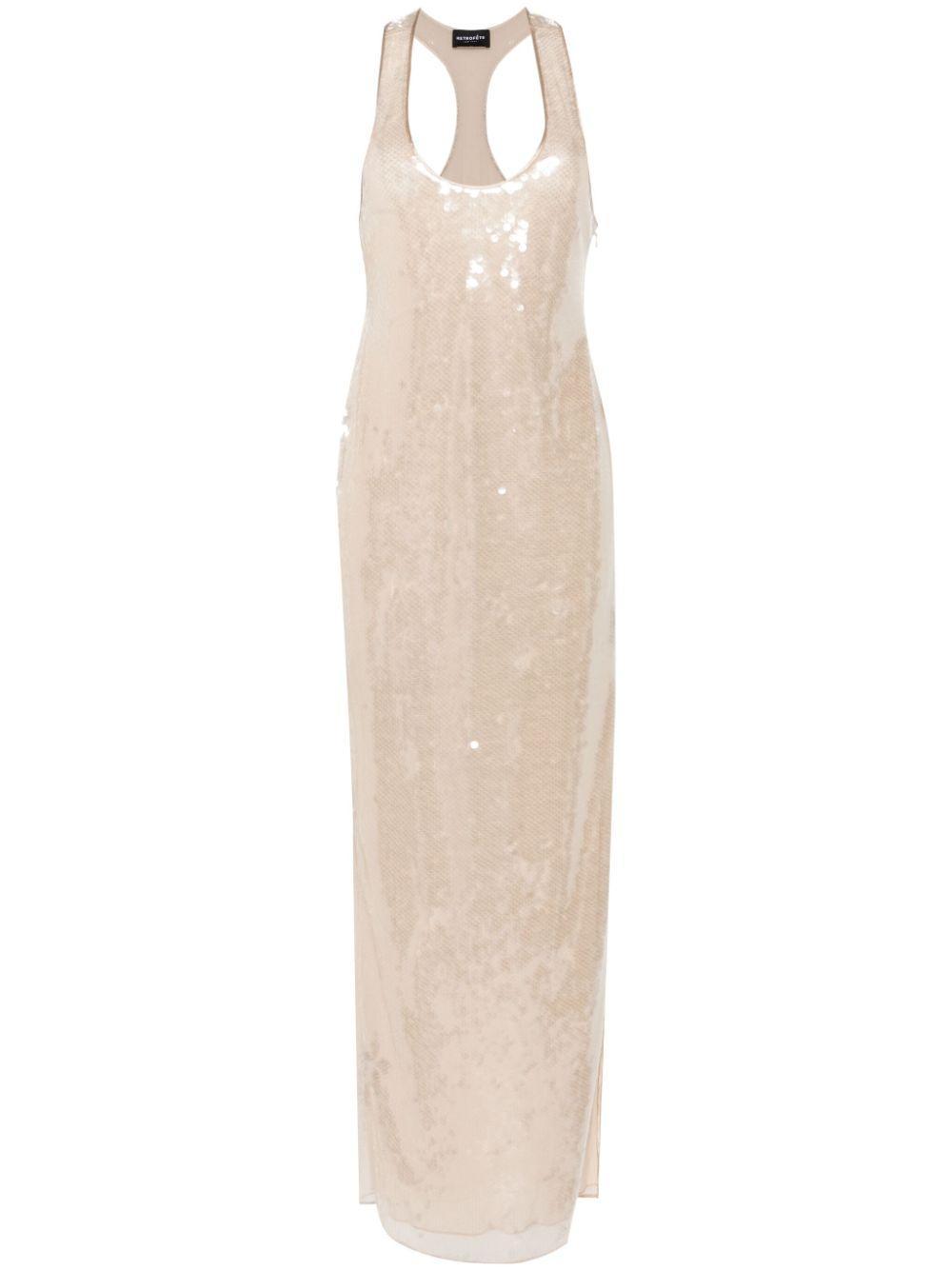 RETROFÉTE Bella Dress In White Product Image