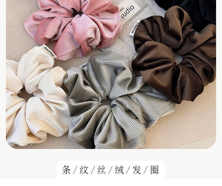 Plain Velvet Scrunchie Product Image