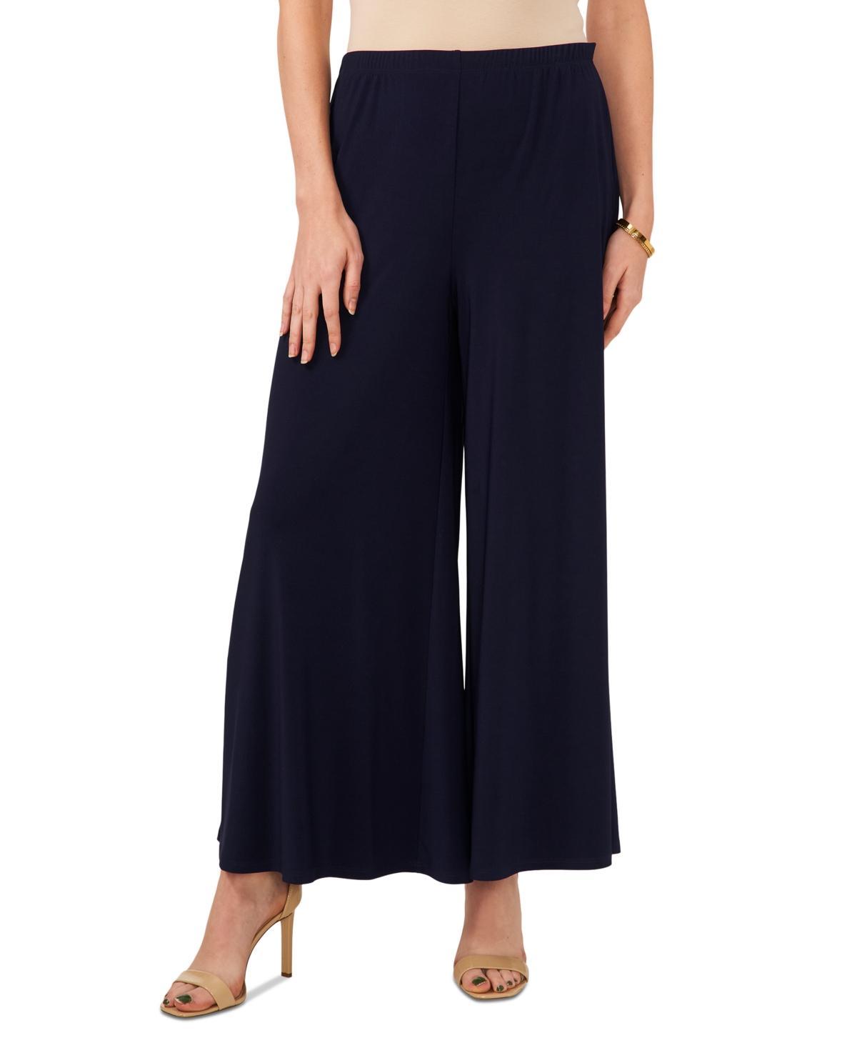 Women's Relaxed Wide-Leg Pull-On Pants Product Image