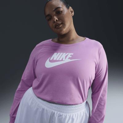 Nike Sportswear Club Women's Long-Sleeve T-Shirt (Plus Size) Product Image