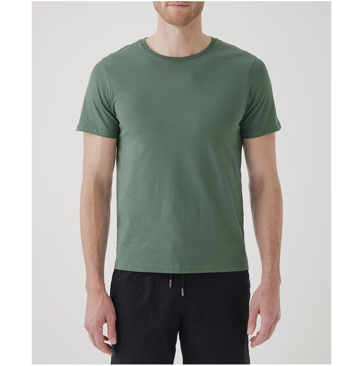 Mens Softspun Crew Neck Tee L Product Image