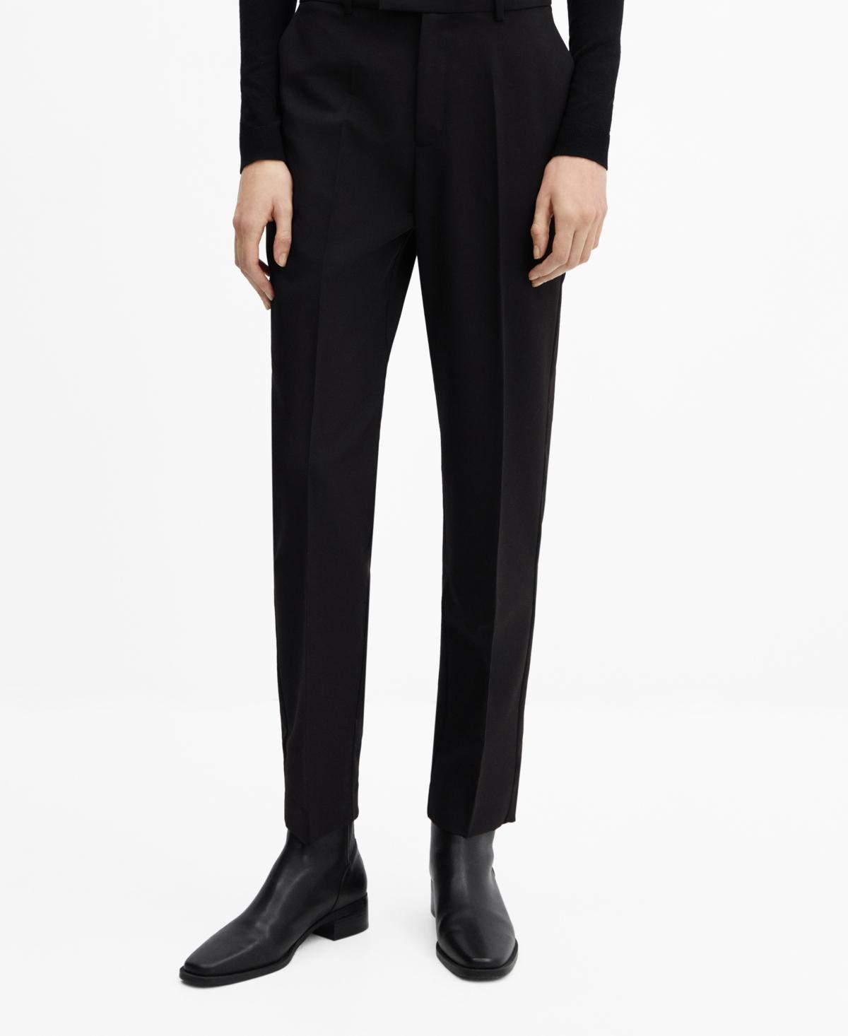 Mango Womens Straight Suit Pants Product Image