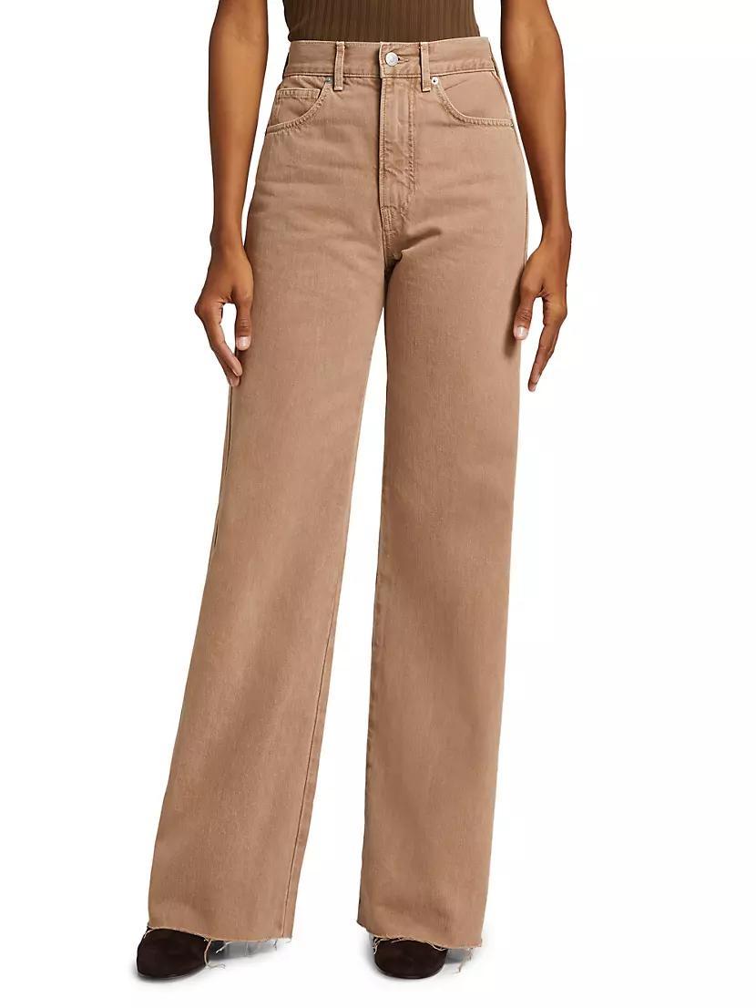 Taylor High-Rise Wide-Leg Jeans Product Image