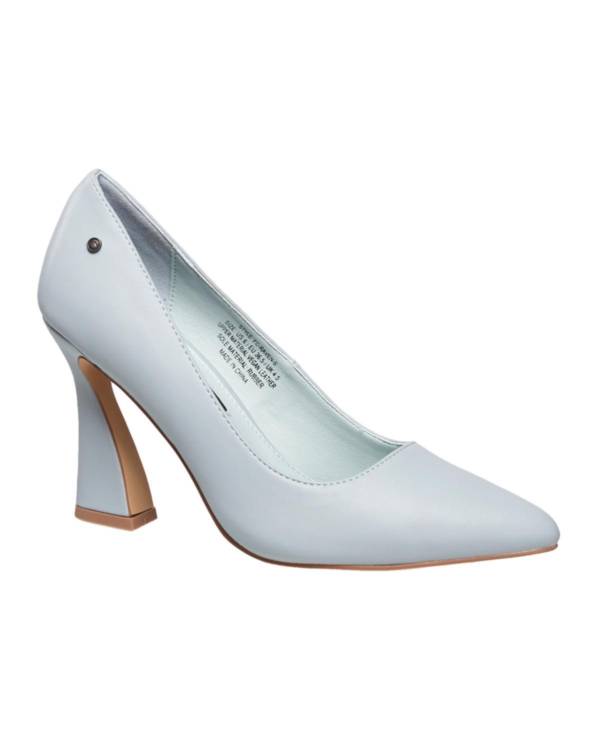 French Connection Womens Raven Flared Heel Pumps Product Image