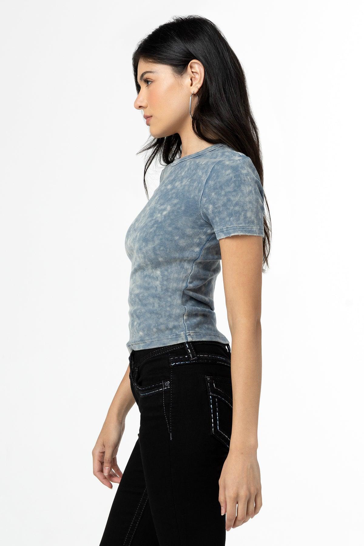 Subtle Wash Longline Tee Product Image