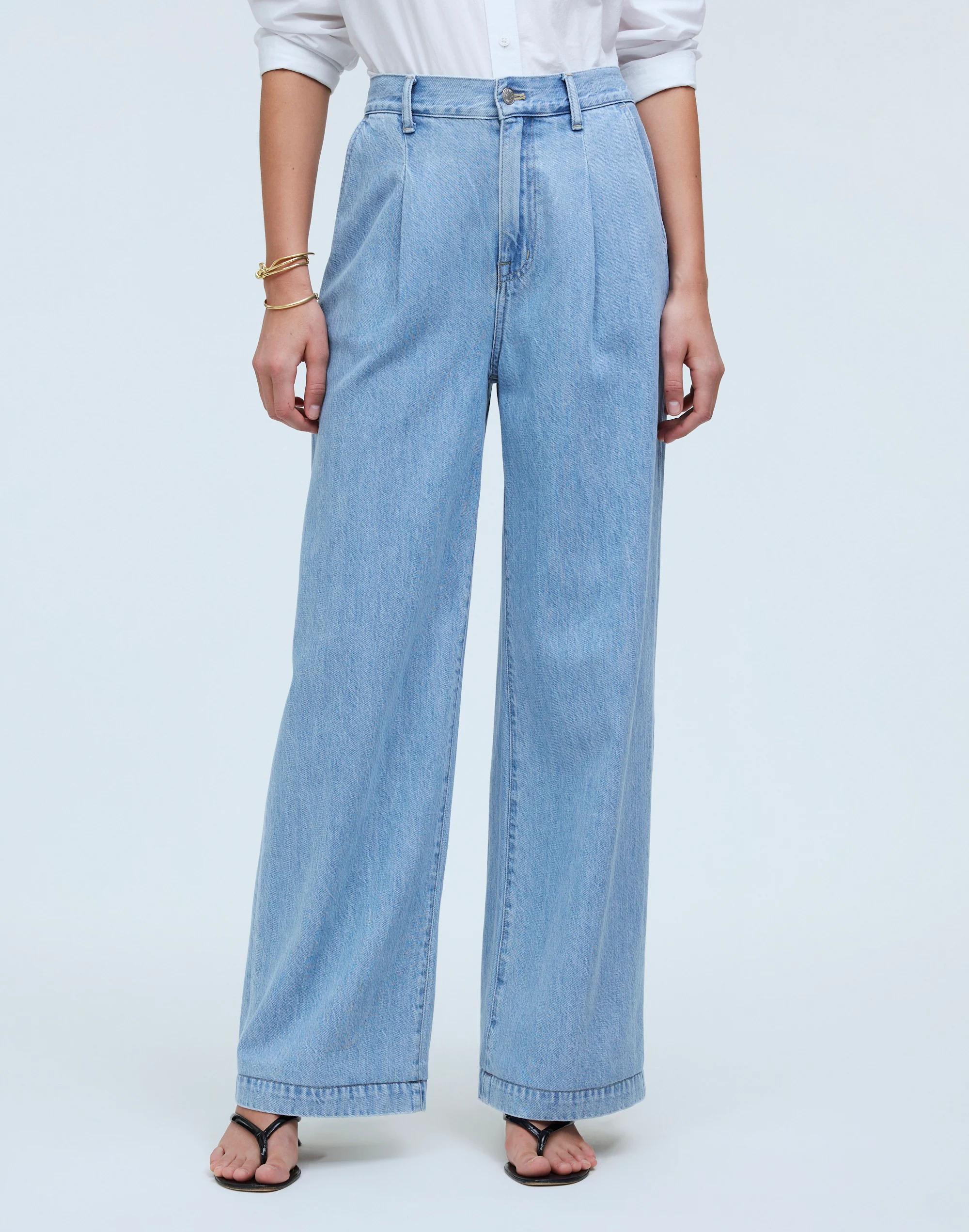 The Harlow Wide-Leg Jean in Benicia Wash: Airy Denim Edition Product Image