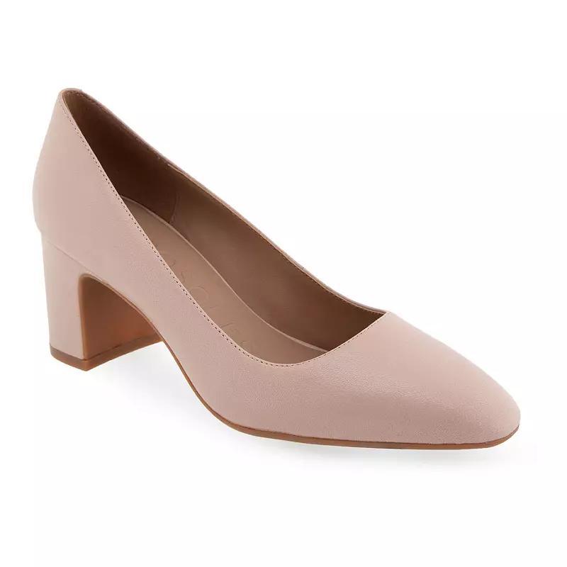 Aerosoles Minetta Womens Leather Dress Pumps Product Image