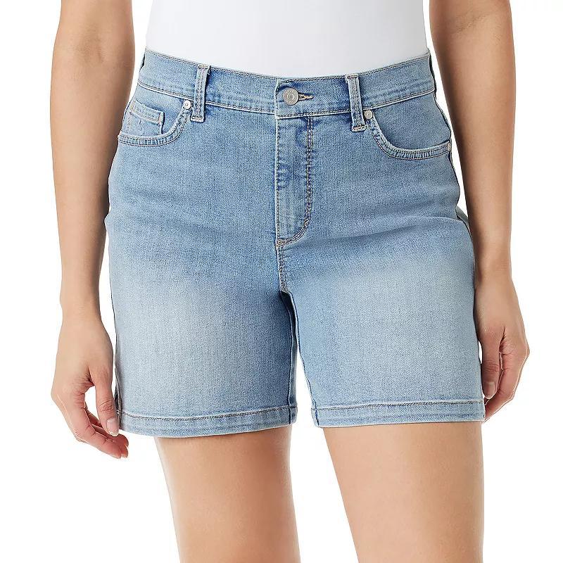 Petite Gloria Vanderbilt Amanda Shorts, Womens Product Image