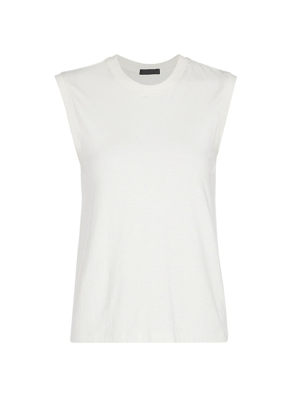 Womens Stretch Jersey Sleeveless Top Product Image