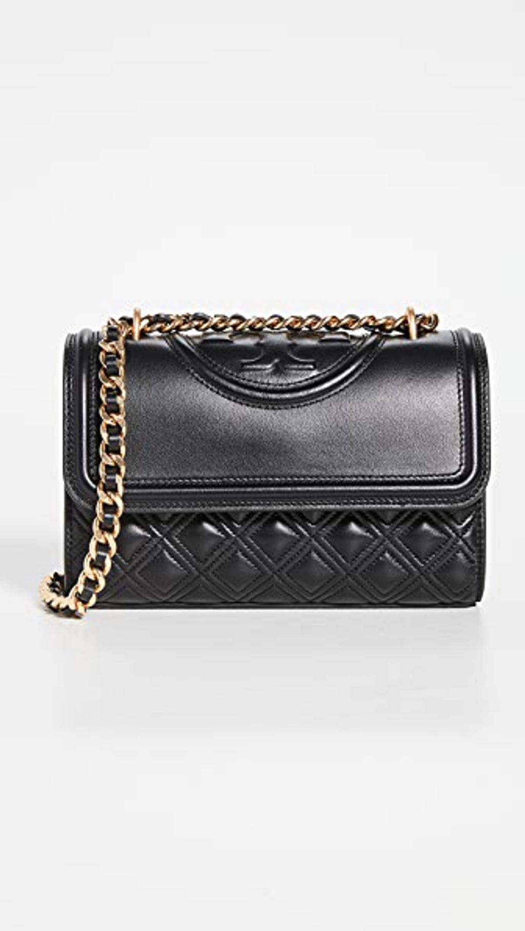 Fleming Small Convertible Shoulder Bag In Black Product Image