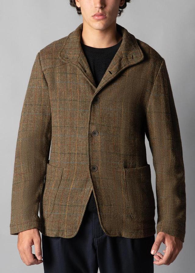 Hunting Jacket Green Plaid Product Image