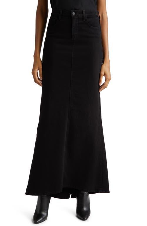 Womens Kailani Denim Maxi Skirt product image