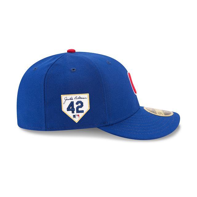 Chicago Cubs Jackie Robinson Day 2024 Low Profile 59FIFTY Fitted Hat Male Product Image