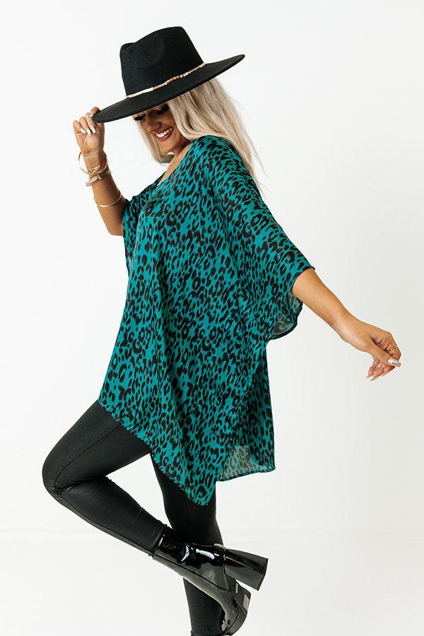 Spotted In Vail Leopard Tunic Product Image