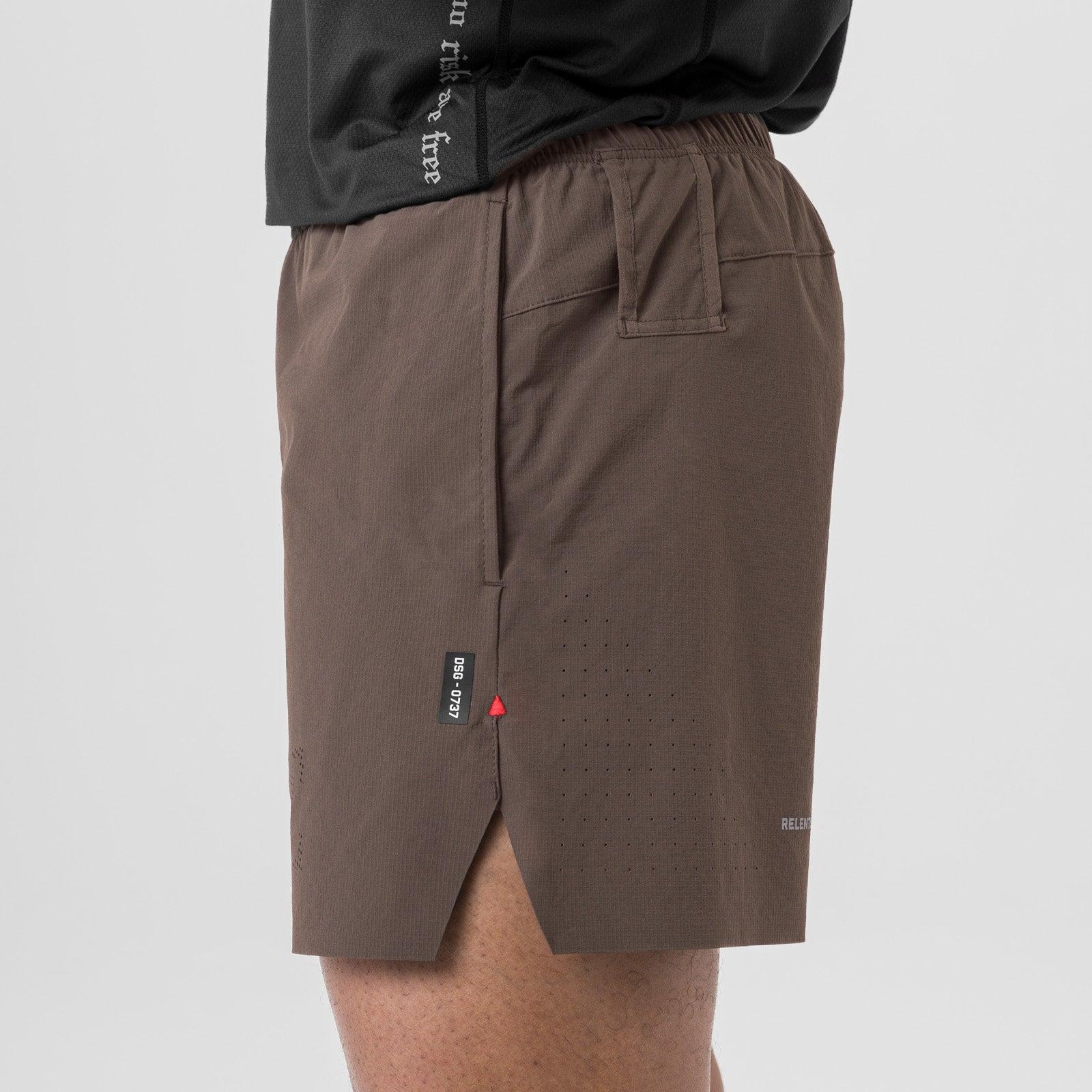 0737. Ripstop 6" Perforated Short - Olive Product Image