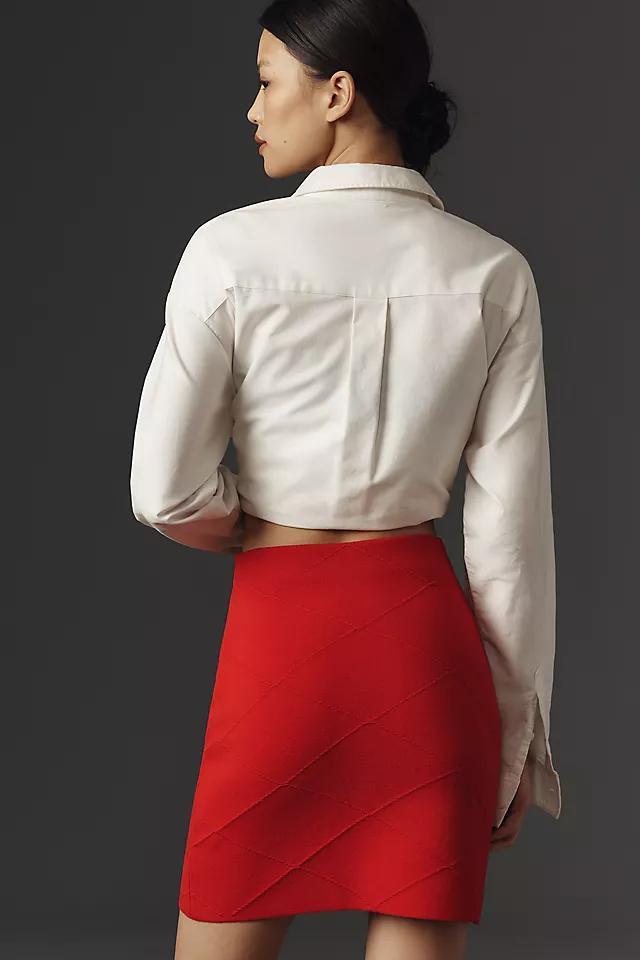 Maeve Bows Mini Skirt Product Image