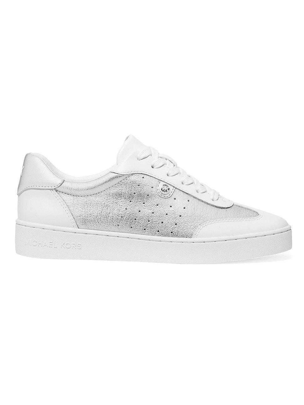 Womens Scotty Colorblocked Leather Low-Top Sneakers Product Image