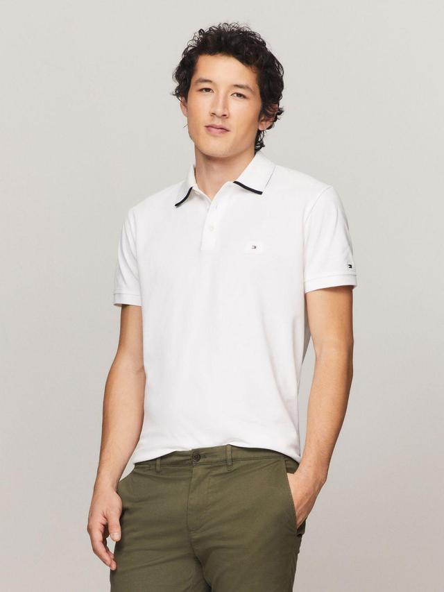 Tommy Hilfiger Men's Regular Fit Under Collar Logo Polo Product Image