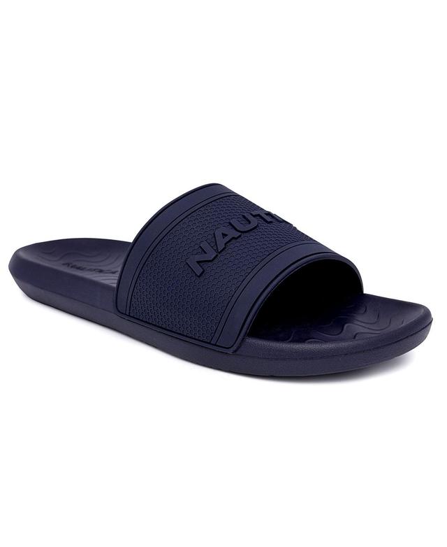 Nautica Mens Pilf Slip On Pool Slide Product Image