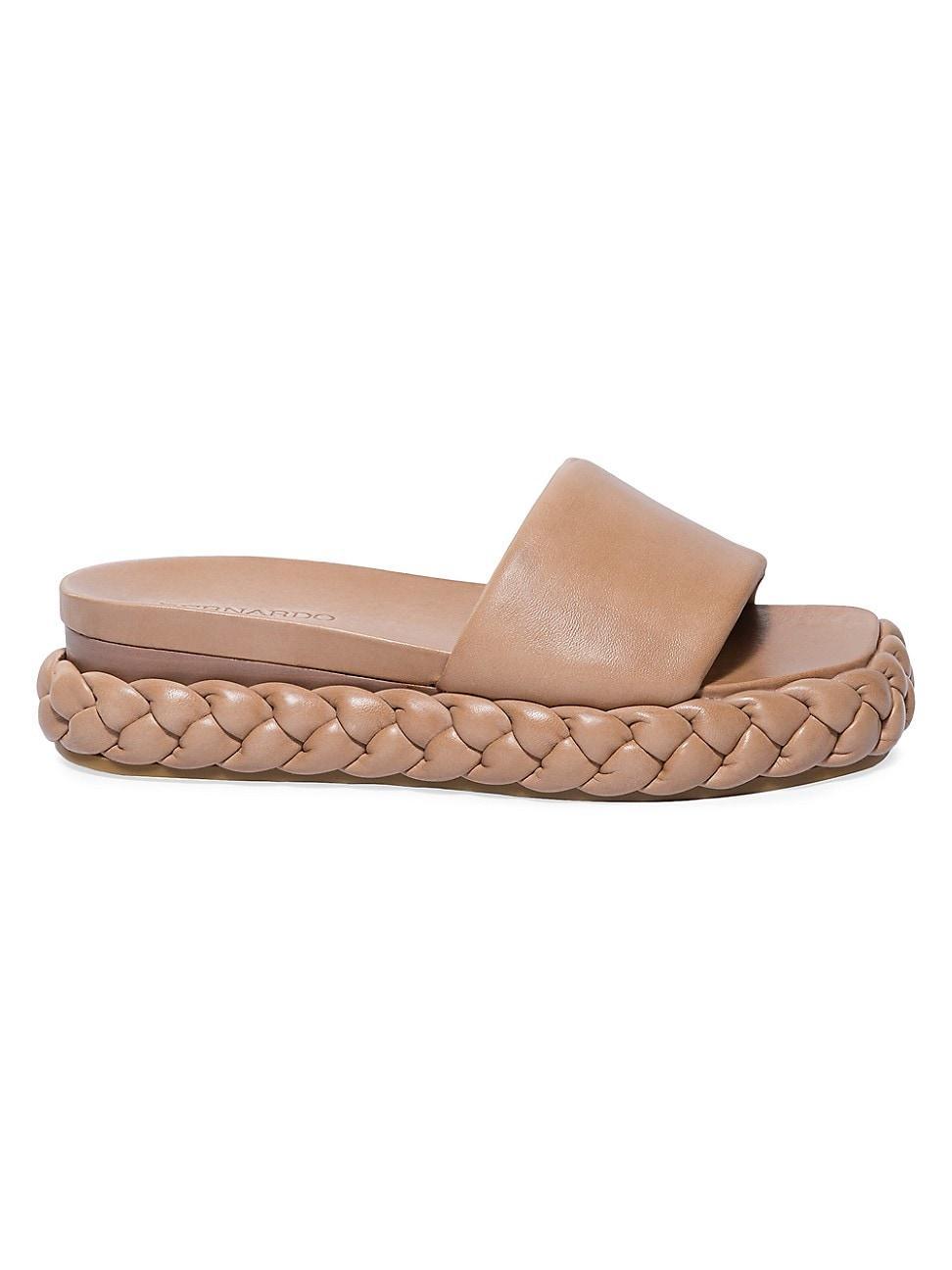 Womens Charleston Leather Braided Sandals product image