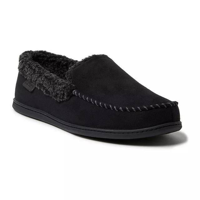 Mens Dearfoams Eli Microsuede Moccasin Slippers Product Image