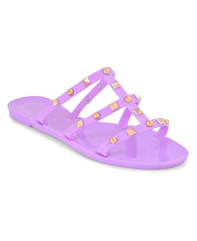 Andrew By Andrew Stevens Womens Elise Jelly Sandals Product Image