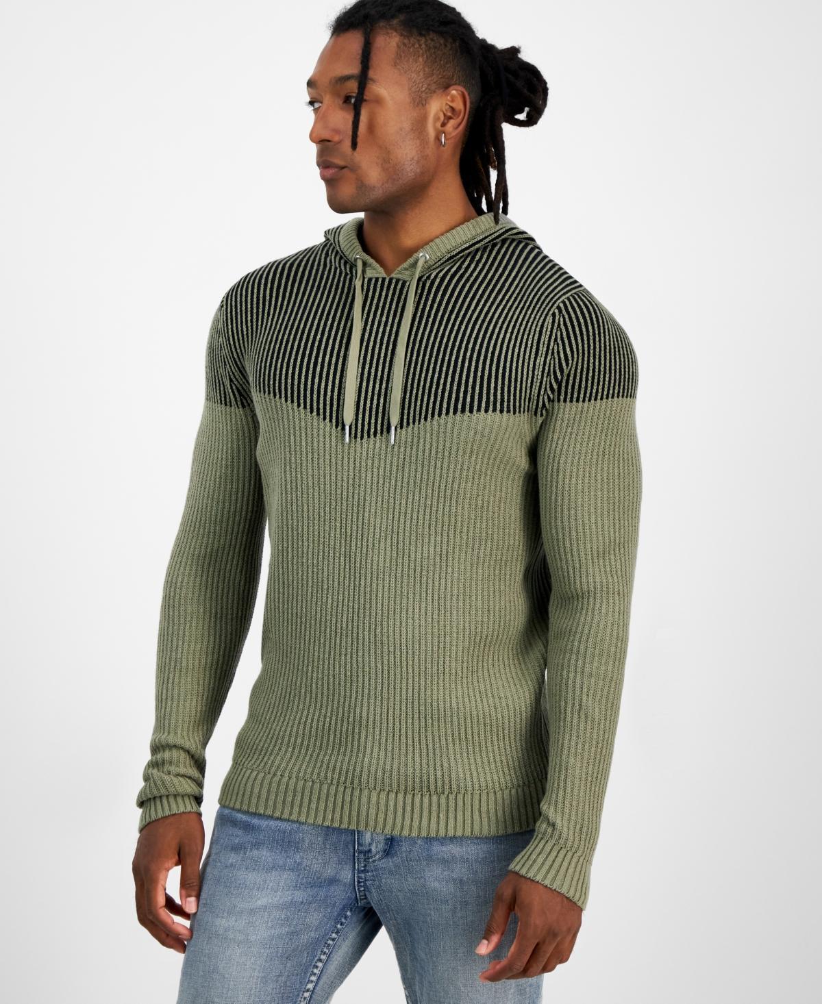 I.n.c. International Concepts Mens Regular-Fit Plaited Hoodie, Created for Macys Product Image