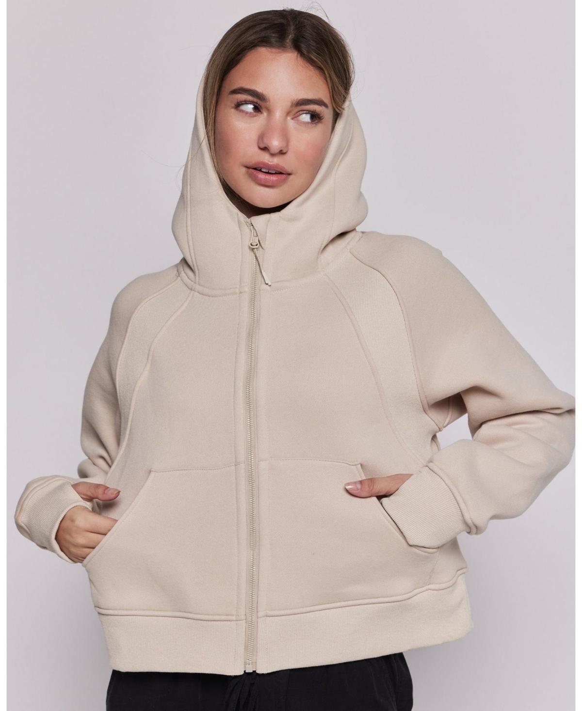 Effortless Fleece Full Zip Hoodie For Women Product Image