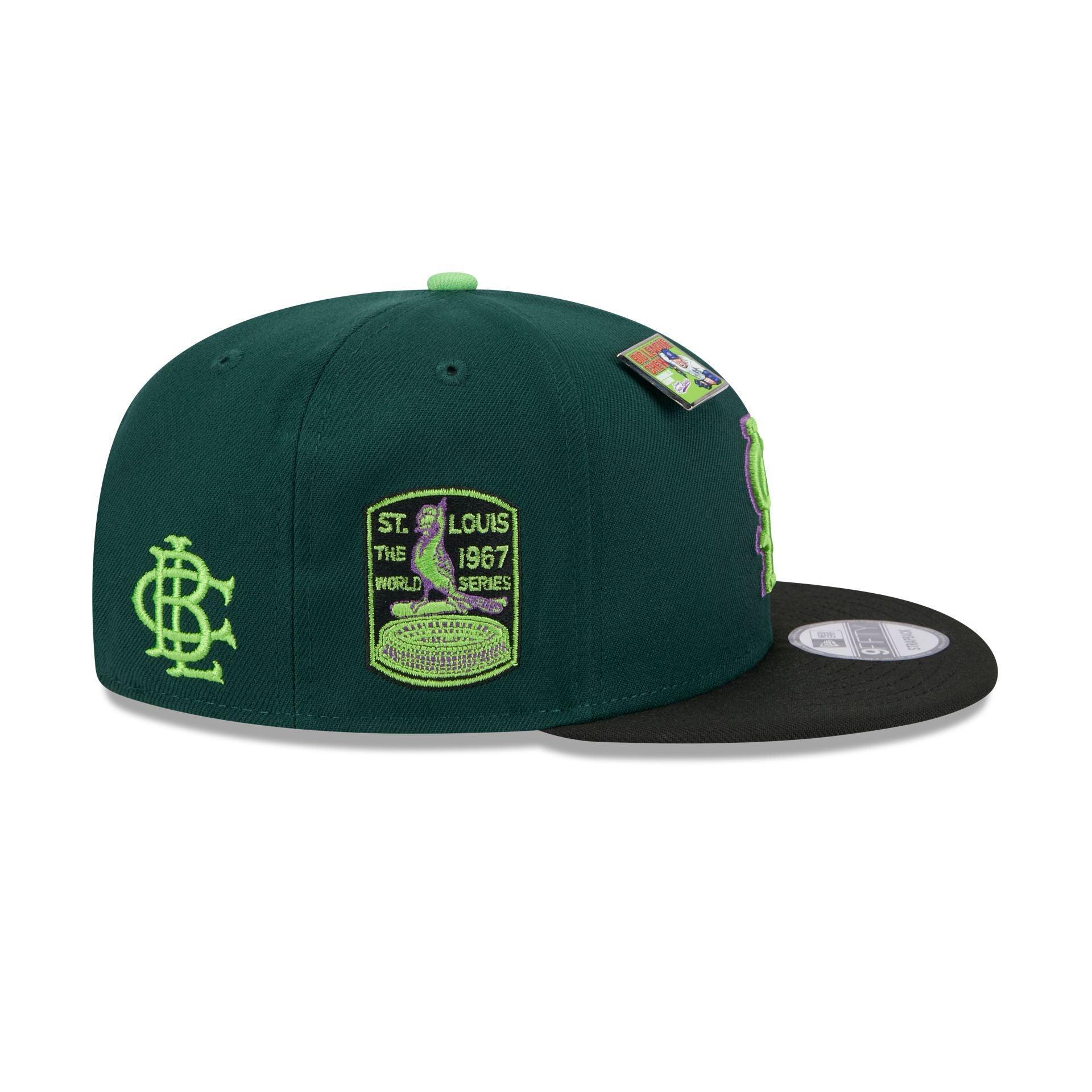 Big League Chew X St. Louis Cardinals Sour Apple 9FIFTY Snapback Hat Male Product Image