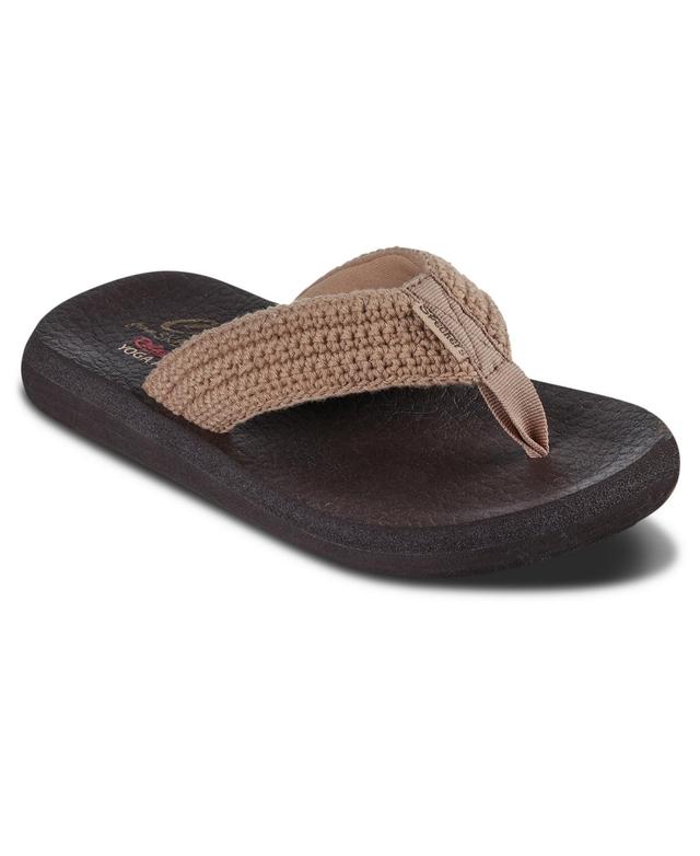 Skechers Womens Cali Asana - Valley Chic Flip-Flop Thong Sandals from Finish Line Product Image